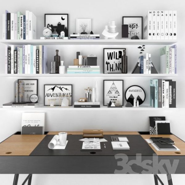 Decorative Set 3d Model C082