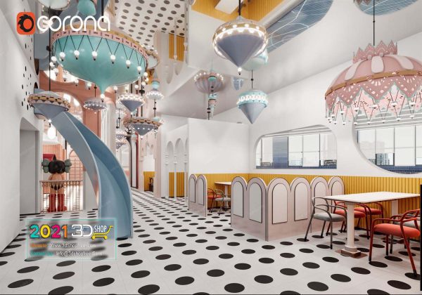 Cafe Interior Design C089